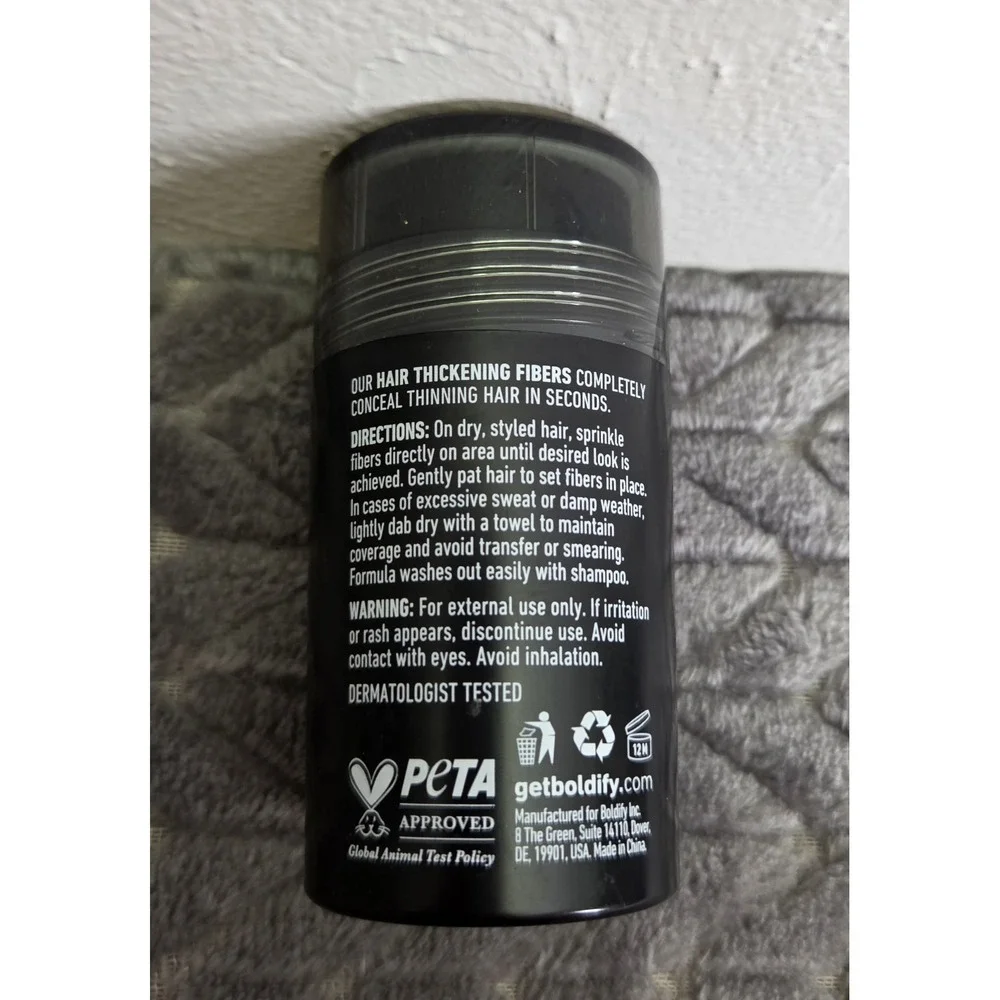 BOLDIFY Enhance Hair Thickening Fibers‎ Light Blonde Fills Thinning Hair 0.42oz